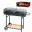 Barbecue charbon de bois demi tonneau sur roues