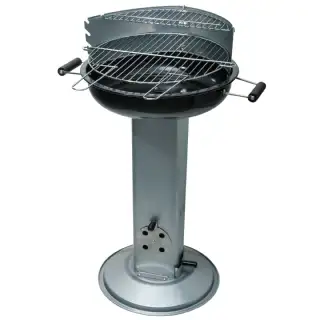 Barbecue de luxe sur pied en acier inoxydable 