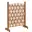 Barrière extensible en bois 150 x 90 x 30 cm 