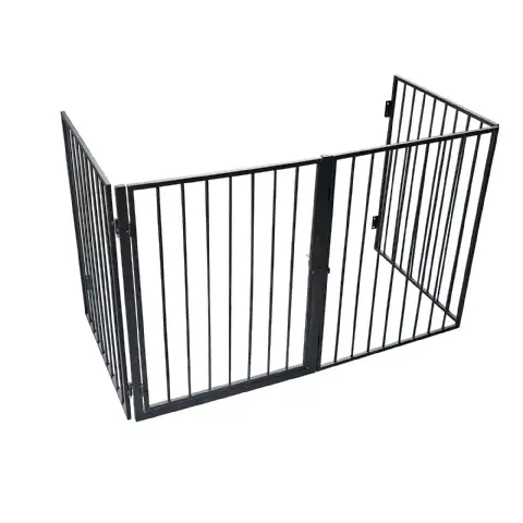 Barrière de protection en métal WERKA PRO 4 panneaux (240cm)