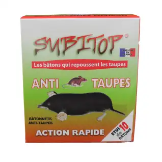 Bâtonnets anti-taupes Subito 