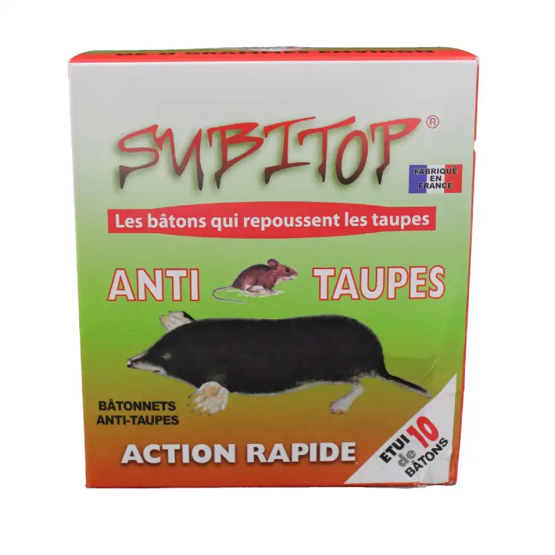 Bâtonnets anti-taupes Subito 