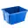 Boite de rangement 20L bleu 42x33x23cm