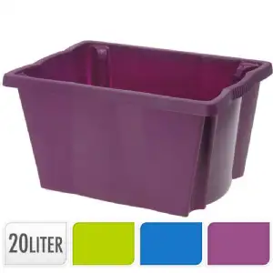 Boite de rangement 20litres 42x33x23cm