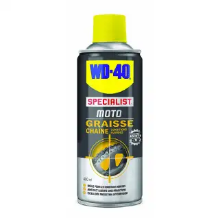 Bombe graisse chaine moto 400ml