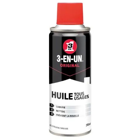 Huile tous usages 3 en 1 (200ml)