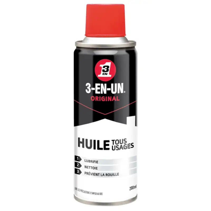 Huile tous usages 3 en 1 (200ml)