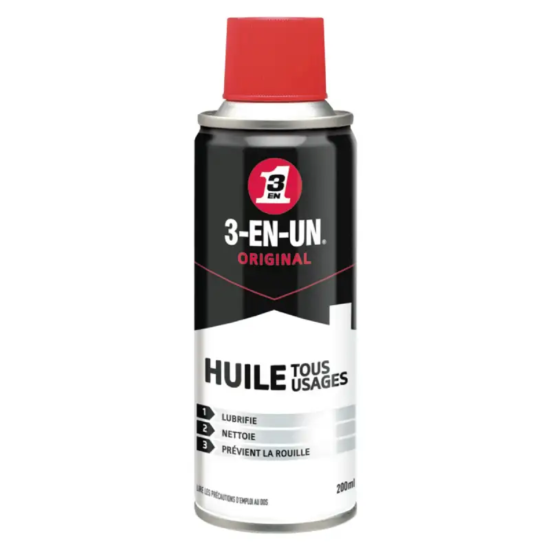 Huile tous usages 3 en 1 (200ml)