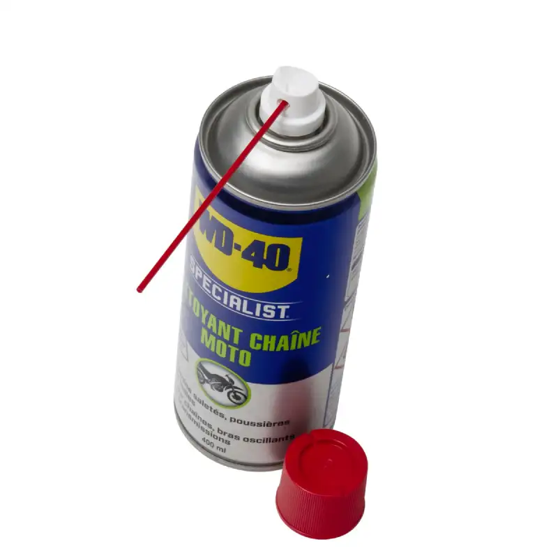 Bombe nettoyant chaîne moto 400ml