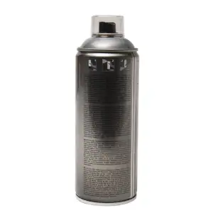 Bombe spray revêtement effet inox 400ml