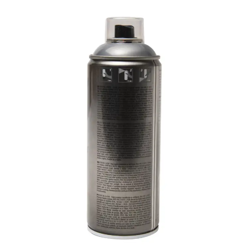 Bombe spray revêtement effet inox 400ml