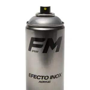 Bombe spray revêtement effet inox 400ml