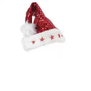 Bonnet de Noël clignotant