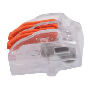 Borne de connexion à levier (lot de 5 bornes) 0,2-4mm² 32A