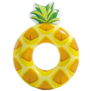 Bouée gonflable design Ananas ø117cm pour piscine