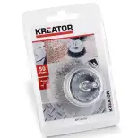 Brosse soucoupe acier ondulé Kreator