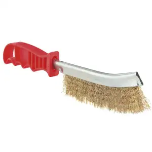 Brosse métallique avec manche