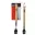 Brosse barbecue en acier inoxydable avec manche en bois 42 cm - BBQ