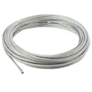 Câble galvanisé 4 mm âme métallique 10m