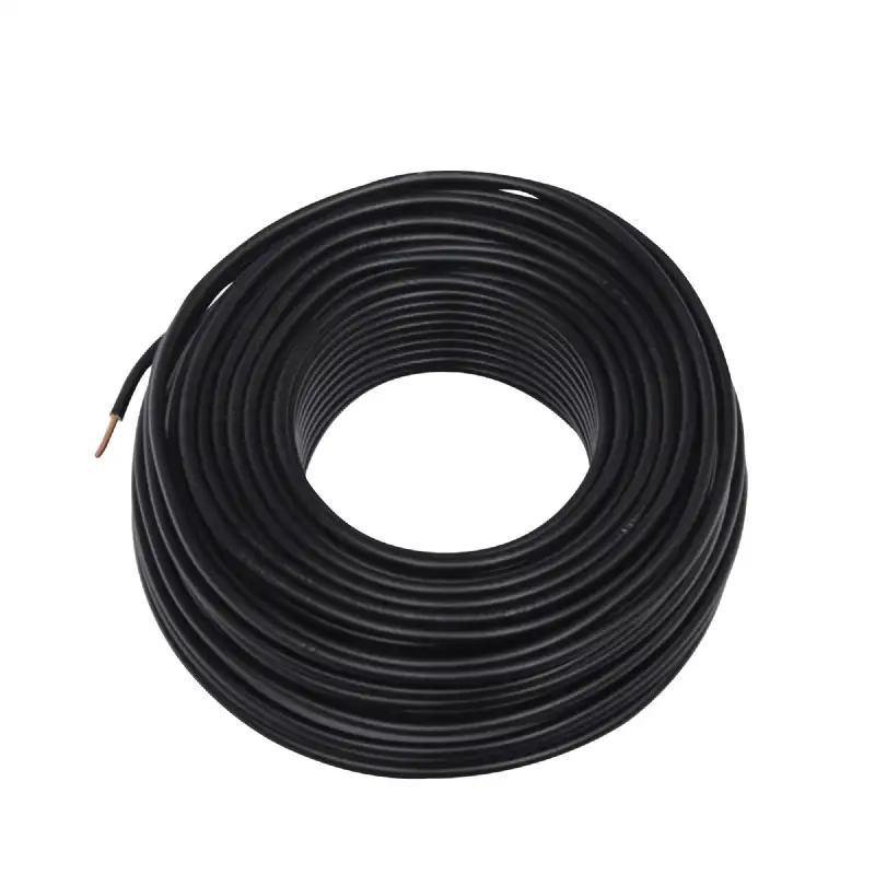 Câble électrique HO7V-U 2,5mm² Noir - 25m