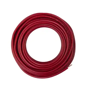 Câble électrique HO7V-U 2,5mm² rouge 10m 