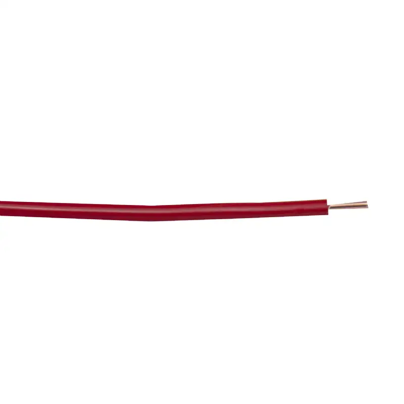 Câble électrique HO7V-U 2,5mm² rouge 10m 
