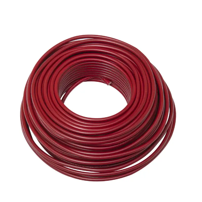 Câble électrique HO7V-U 2,5mm² Rouge - 25m