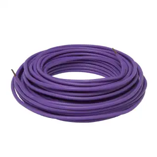 Câble électrique HO7V-U 1,5 mm² violet 10 m