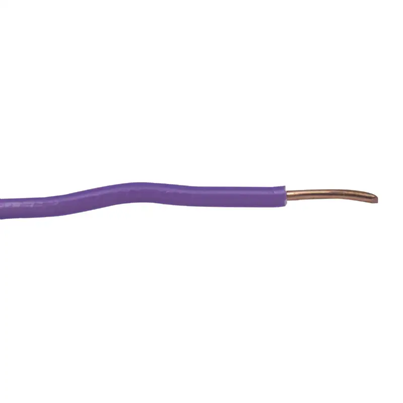 Câble électrique HO7V-U 1,5 mm² violet 10 m