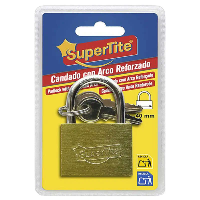 Cadenas avec clé SUPERTITE