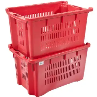 Caisse en plastique 40litres emboitable