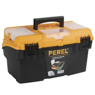 Caisse plastique Perel Tools 48.6 x 26.7 x 24.2 cm