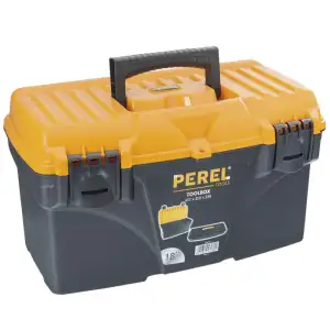 Caisse plastique Perel Tools 43,2 x 25 x 23,8 cm