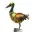 Canard solaire 1 led couleur (30 x 16 x 42cm)