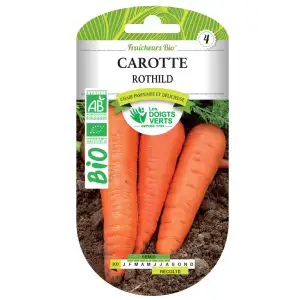 Carotte Rothild bio Les Doigts Verts