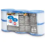 Lot de 6 cartouches de filtration S1 pour spa gonflable Intex