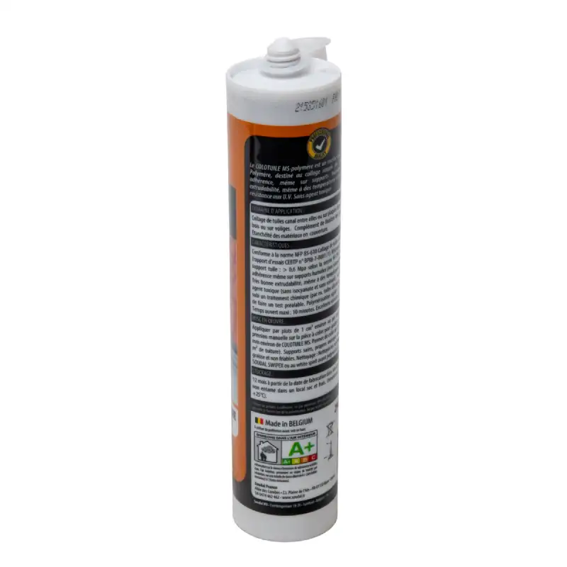 Cartouche mastic colle pour tuiles 290ml