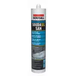 Cartouche sanitaire transparent 280ml Soudal