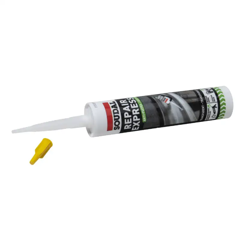 Cartouche Repair Express anti-fuites transparent Soudal 