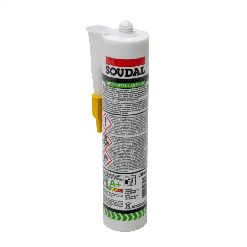 Cartouche Repair Express anti-fuites transparent Soudal 