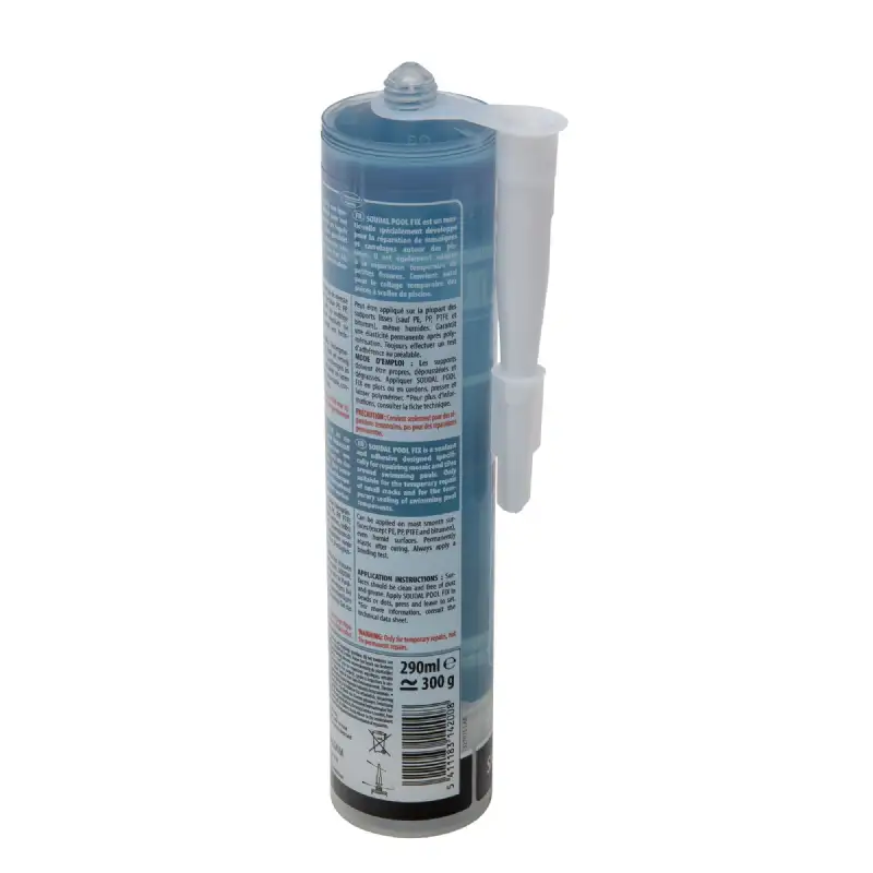 Cartouche mastic colle spécial piscine 290ml