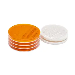 Catadioptre adhésif rond diam 54mm 6 pcs