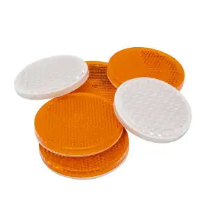 Catadioptre adhésif rond diam 54mm 6 pcs