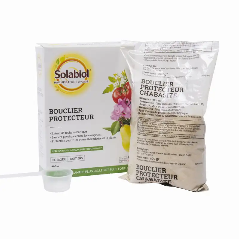 Chabazite bouclier protecteur 400 gr Solabiol 