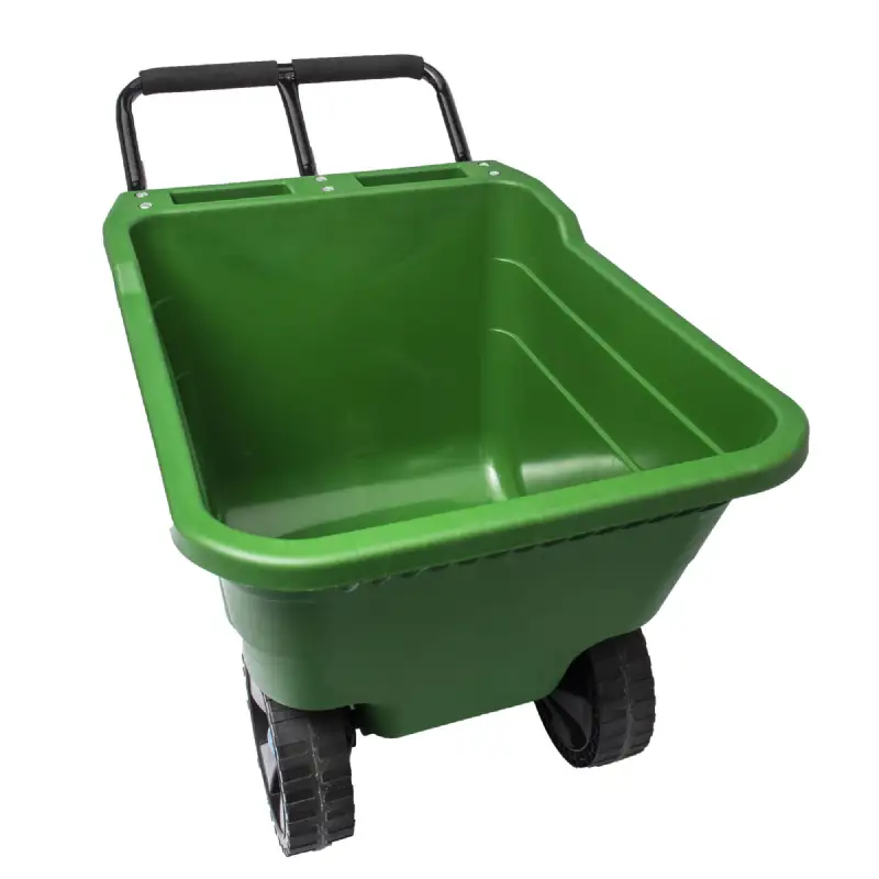 Chariot de jardin sur roues cuve 90L