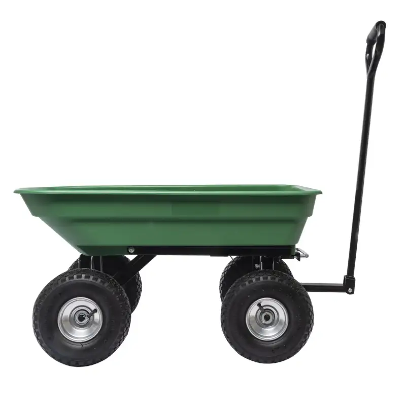 Chariot remorque de jardin 52 litres WERKA PRO