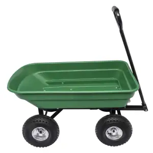 Chariot remorque de jardin 52 litres WERKA PRO