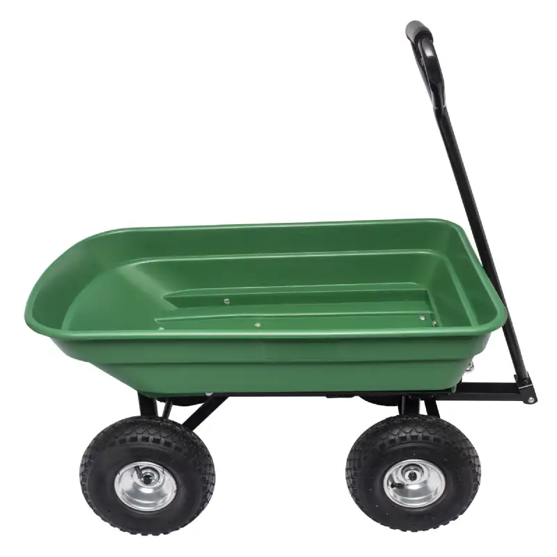 Chariot remorque de jardin 52 litres WERKA PRO