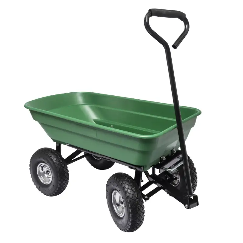 Chariot remorque de jardin 52 litres WERKA PRO