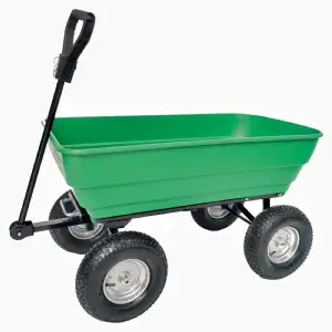 Chariot remorque de jardin WERKA PRO 125 litres